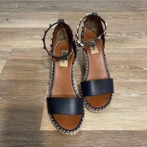 Valentino Wedge Sandal Size 37